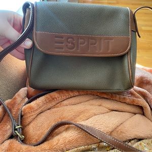 Esprit Olive Crossbody Bag